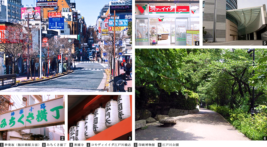 ザ・パークハビオ神楽坂香月：ロケーション01