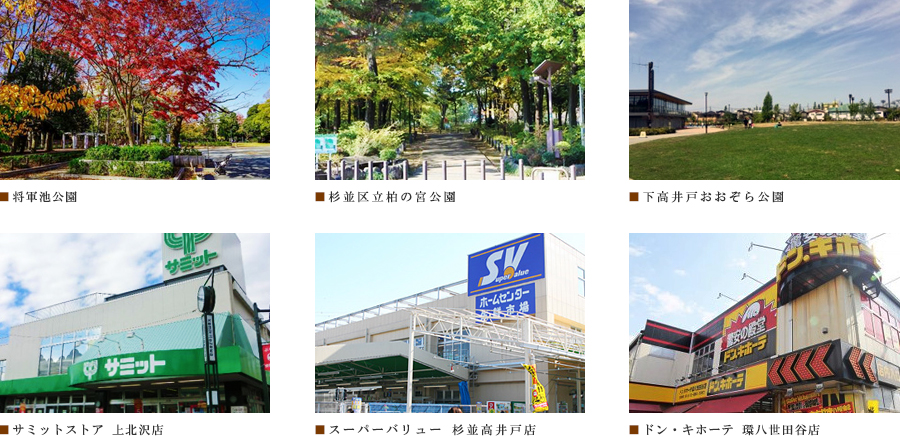 ザ・パークハビオ上北沢：ロケーション01