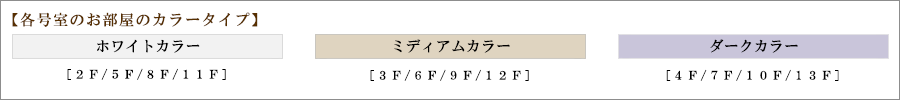 ザ・パークハビオ新御徒町：カラータイプ