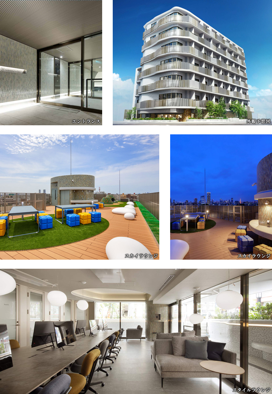 ザ・パークハビオSOHO祐天寺:コンセプト01