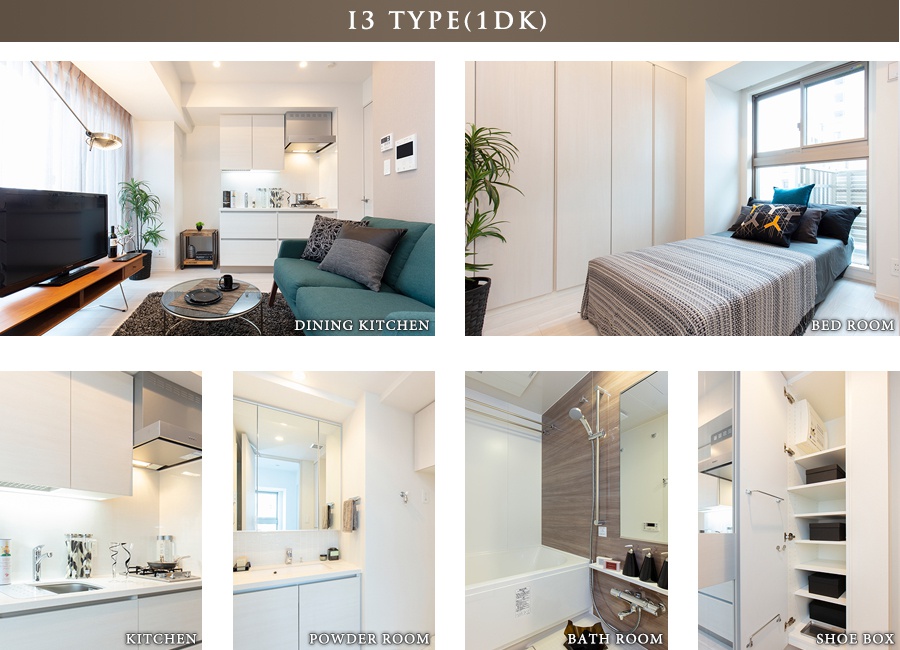 ザ・パークハビオ巣鴨:モデルルーム（1DK）の写真