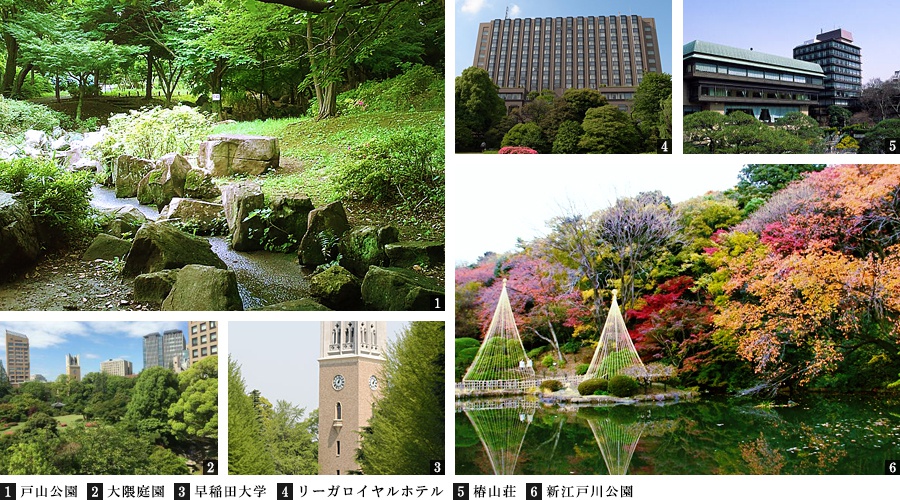 ザ・パークハビオ早稲田：ロケーション01